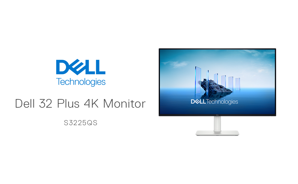 Dell 32 Plus 4K Monitor - S3225QS - 31.5-inch 4K (3840 x