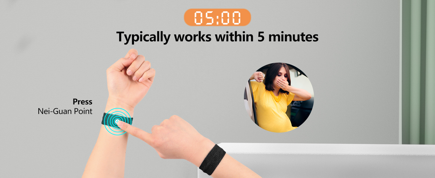 Cozyhealth Motion Sickness Wristband, AntiNausea