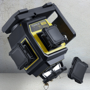 Firecore 3 x 360° Laser Level with Lithium Ion Battery, Green Self ...