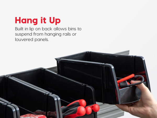 Amazon.com: IRIS USA Stackable Storage Bins Open Front, 24