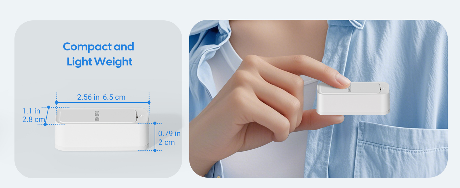コンパクトで軽量