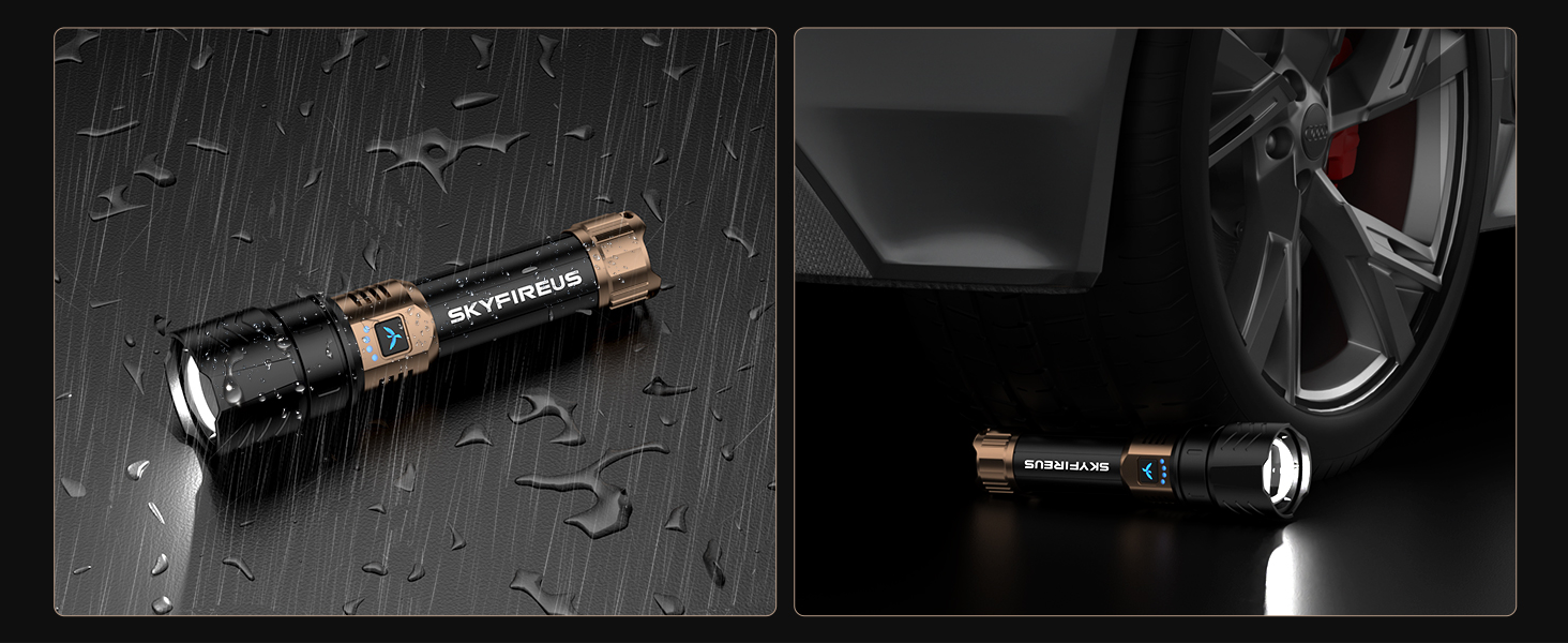 Rechargeable Flashlight High Lumens