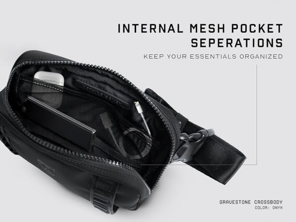 Crossbody Bag Travel Bag Adjustable Strap Water Resistant Fanny Pack Waist Shoulder Bag Sling 