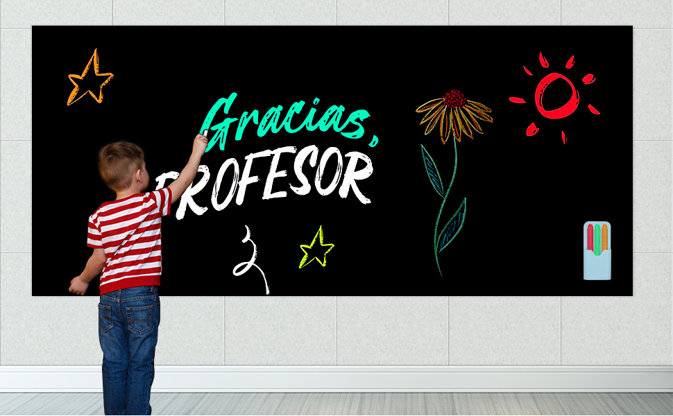Chalkboard Contact Paper Wall Decal Sticker for