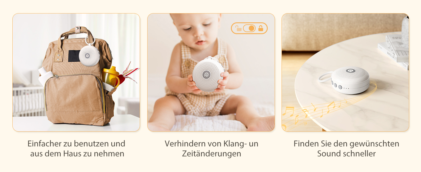 Dreamegg White Noise Machine D11Max Einschlafhilfe Babys Erwachsene