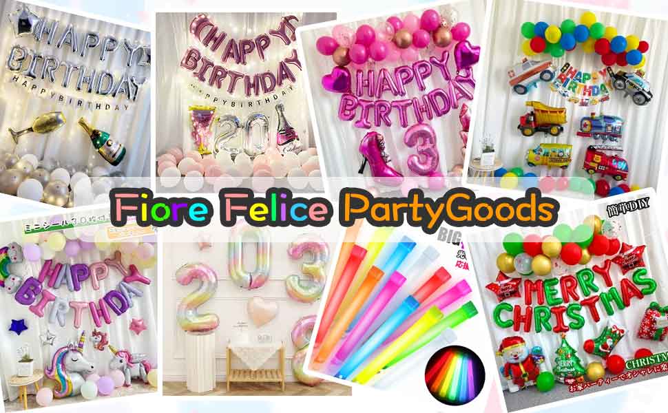 Amazon | Happy new year 2025バルーン 風船 飾り付け セット