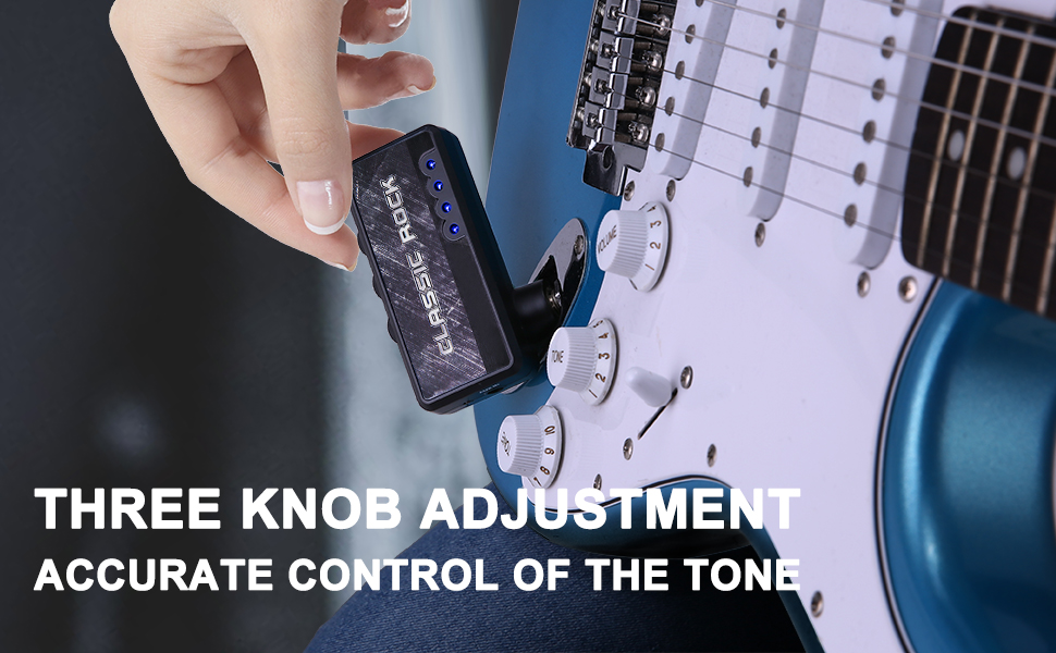 Btuty Electric Guitar Amplifier Headphone Amp 1/4 Inch Plug 3.5mm