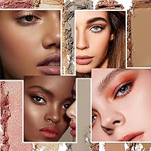 Sweet Mint Matte Eyeshadow Palette, 10 Colors Makeup Naked Eyeshadow Palette, High Pigmented