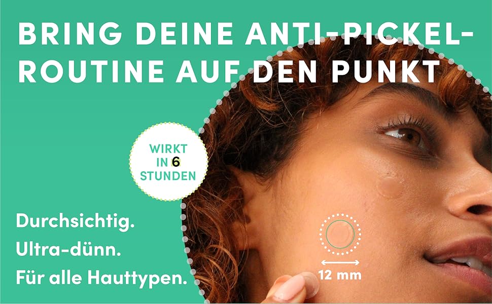 Dots for Spots Anti Pickel Patch (24 Stück), Pimple Patch gegen Akne ...