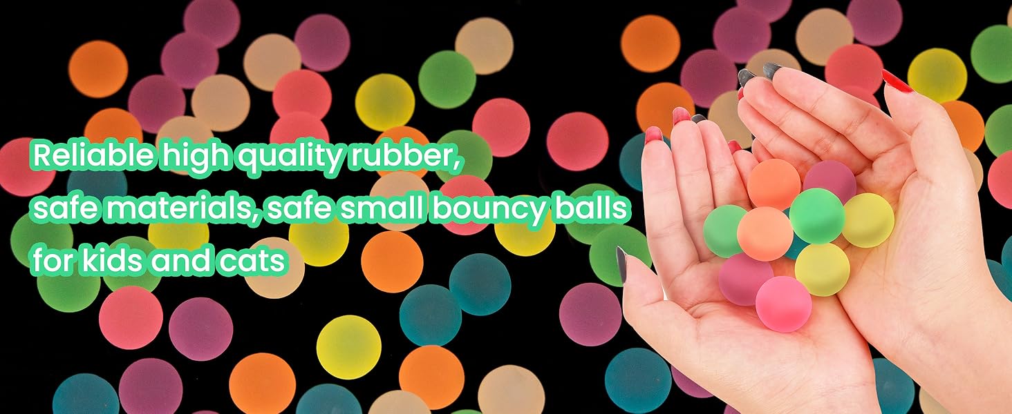 Pllieay 48 Pieces Glow in the Dark Bouncing Balls bulk