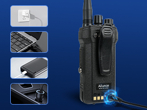 gmrs handheld radio 2 way radio long range waterproof walkie talkie ip67 gmrs radio fire radio