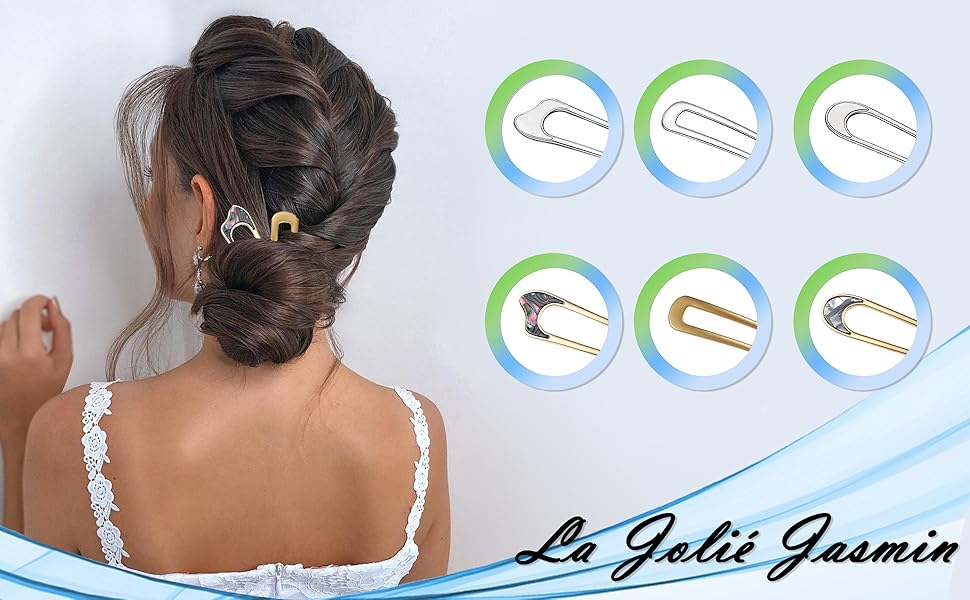 metal hair pins