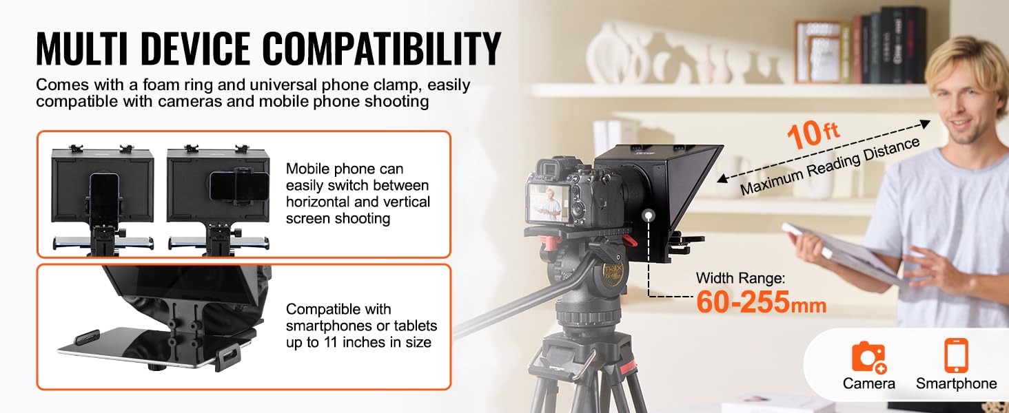 teleprompter tabletop