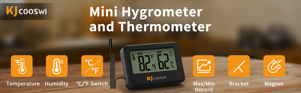 Mini Hygrometer and Thermometer