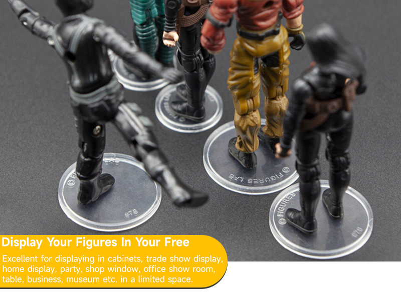 FIGURESLAB 100Pack Vintage Star was Action Figure Display