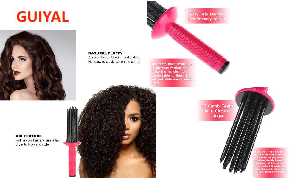 AntiSlip Curling Wand Hairstyling Hair Curler Tools