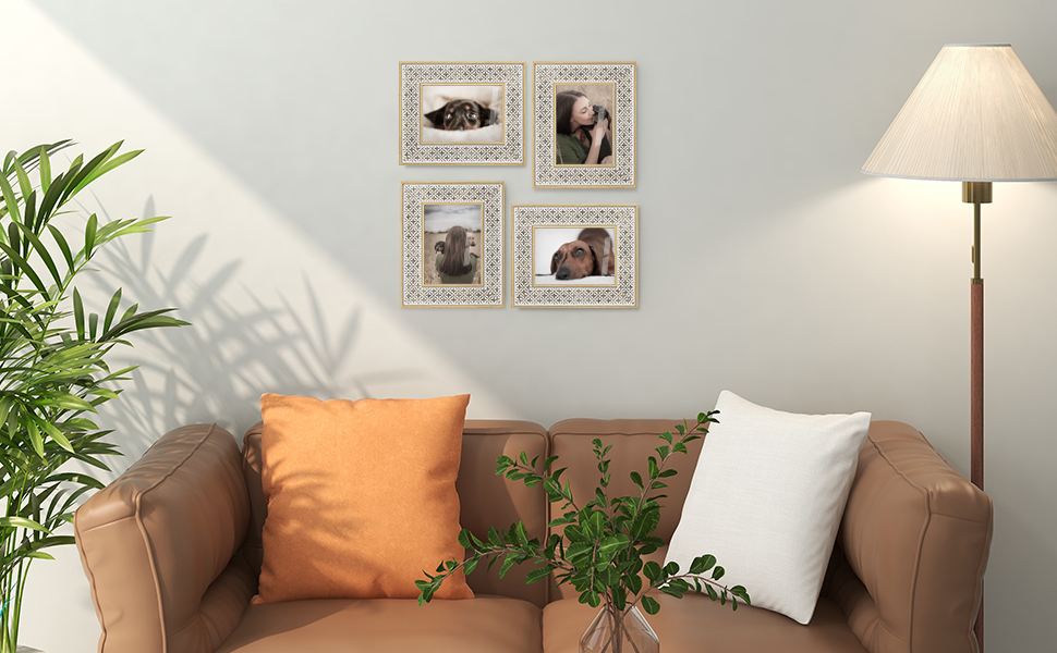 Afuly Picture Frame 13 x 18 cm Vintage White Brown Boho Morocco Shabby Afuly Picture Frame 13 x 18 cm Vintage White Brown Boho Morocco Shabby