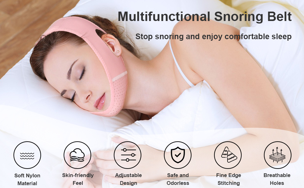 chin strap for CPAP users