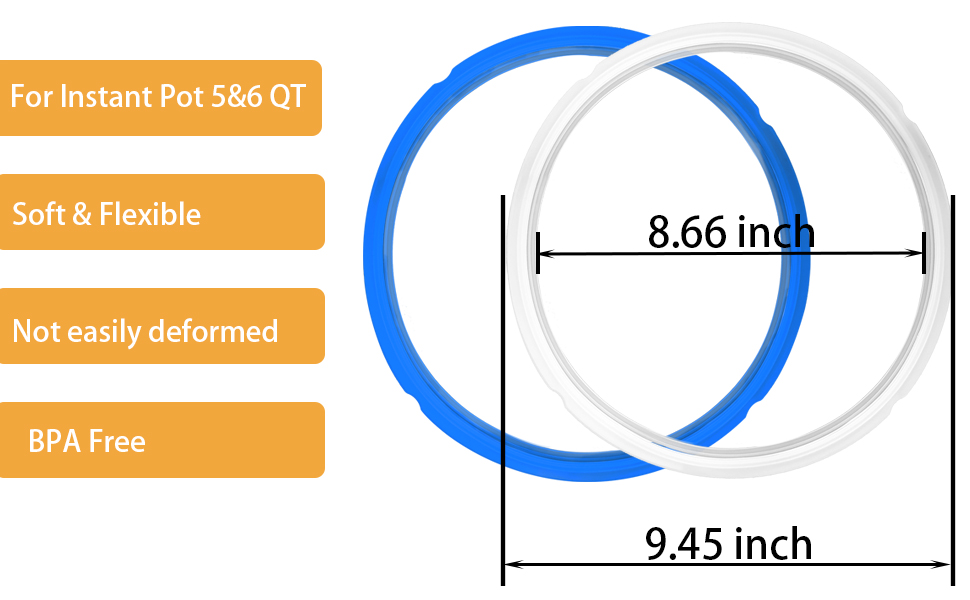 Sealing Ring Replacement for Instant pot 