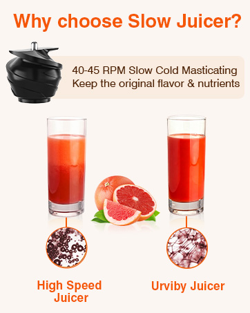 Urviby Slow Juicer Machine
