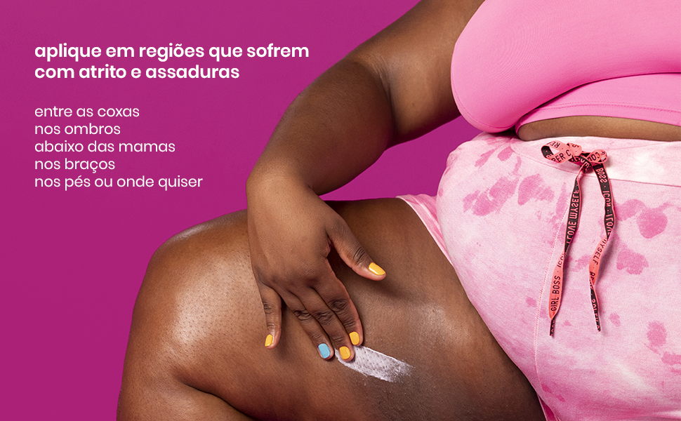 entre coxas, ombros, braços e pernas