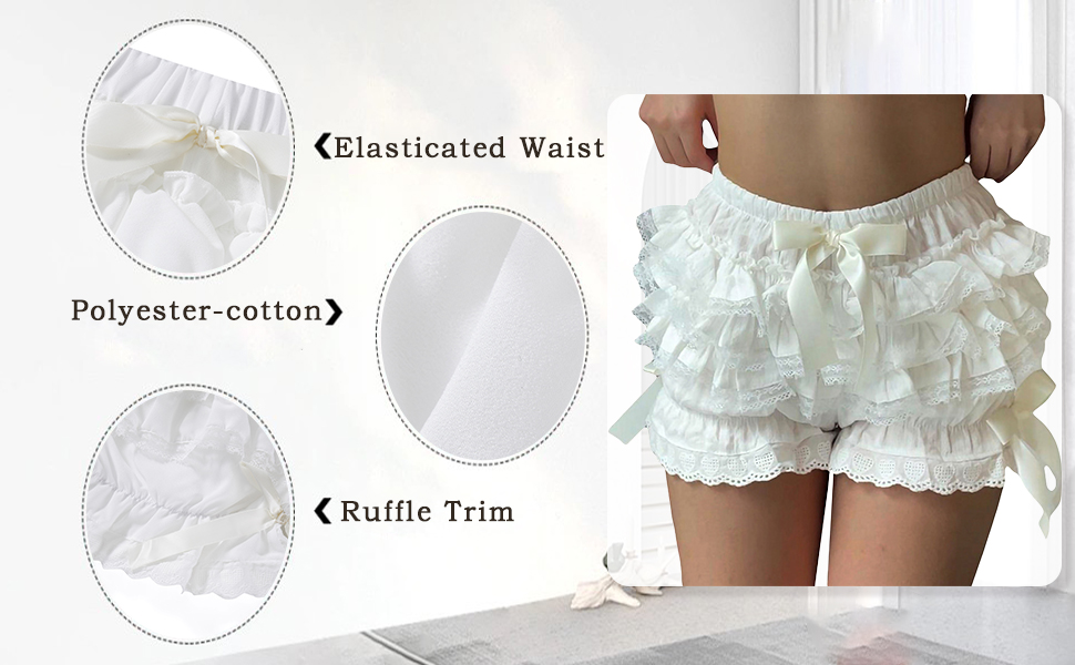 Women Lolita Layered Bloomers