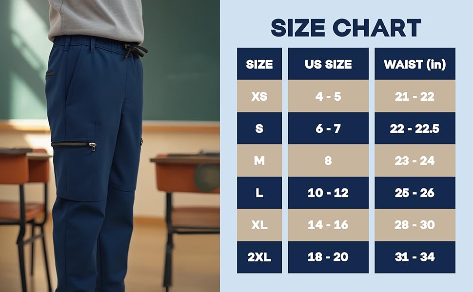 Boys' Pull On Jogger Shorts Adjustable Waist Stretch Flat Front Shorts Summer School Stretch