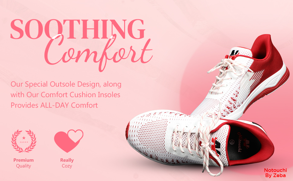 ZEBA Notouchi Hands Free Sneakers for Women