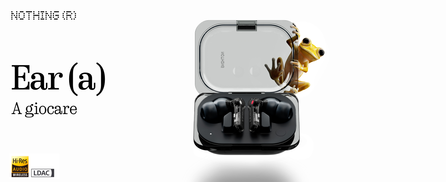 Nothing Ear cuffie bluetooth