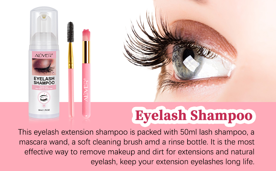  EYELASH SHAMPOO FOR LASH EXTENSIONS 1