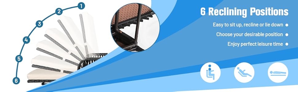adjustable patio chaise