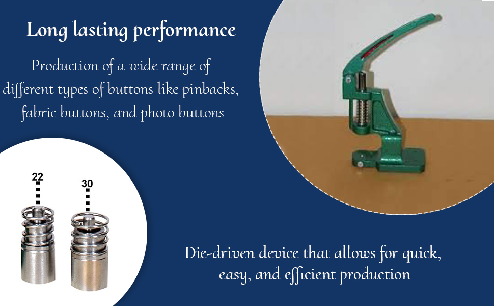 Button Press Machine (Green) Amazon.in Home & Kitchen