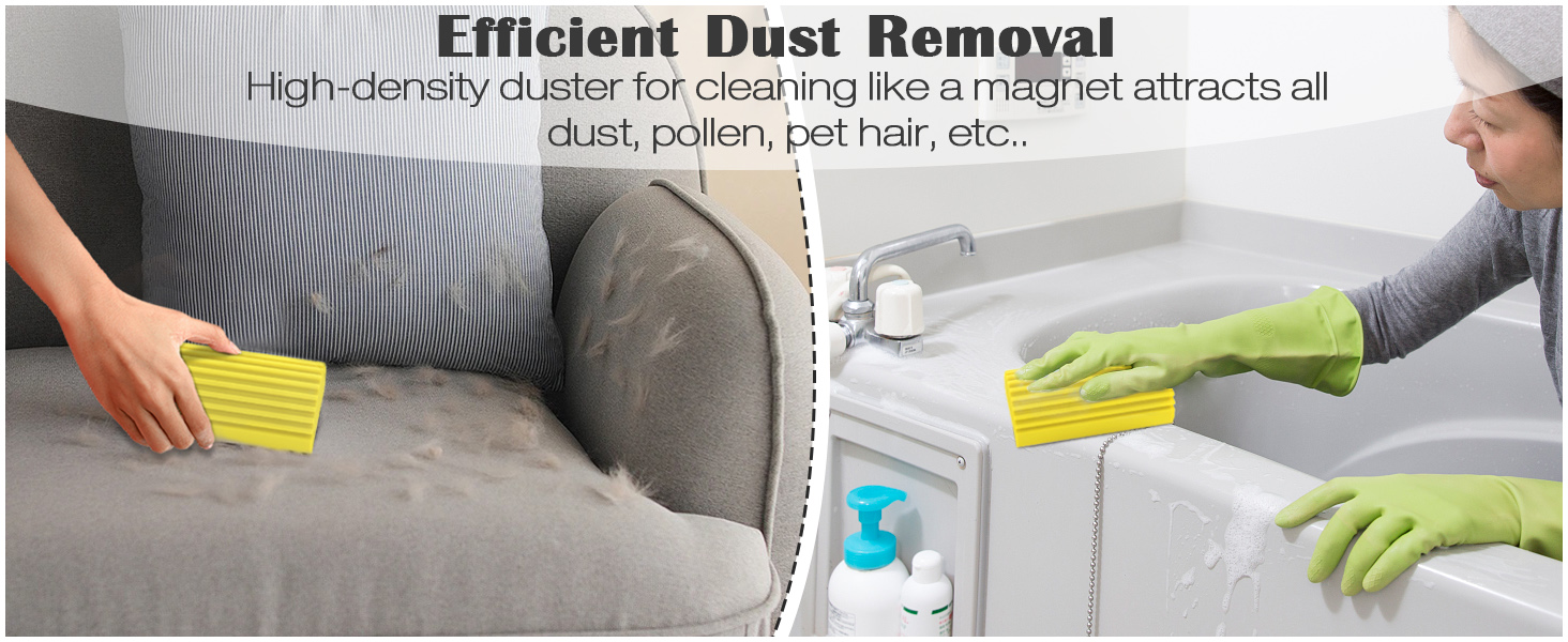 Cleaning Duster Sponge Damp Tool 4 Pack Shadowgallery