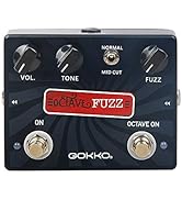 Amazon.com: GOKKO OCTAVE FUZZ GK-31 - Octave - Up Fuzz