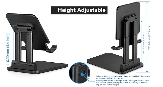 Pepper Jobs Tablet Holder Solid Sturdy Stand