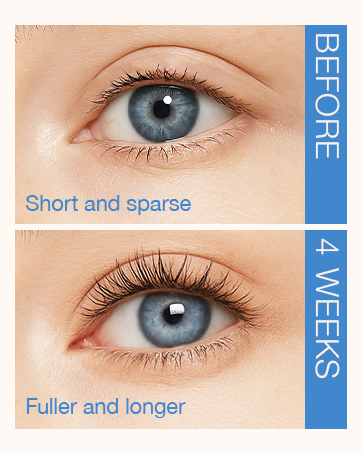 high-end eyelash growth serum