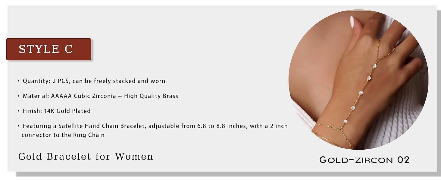 chaîne de main en or