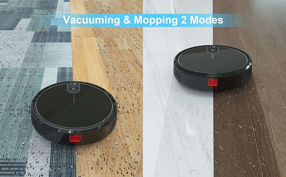 robot vacuum and mop combo