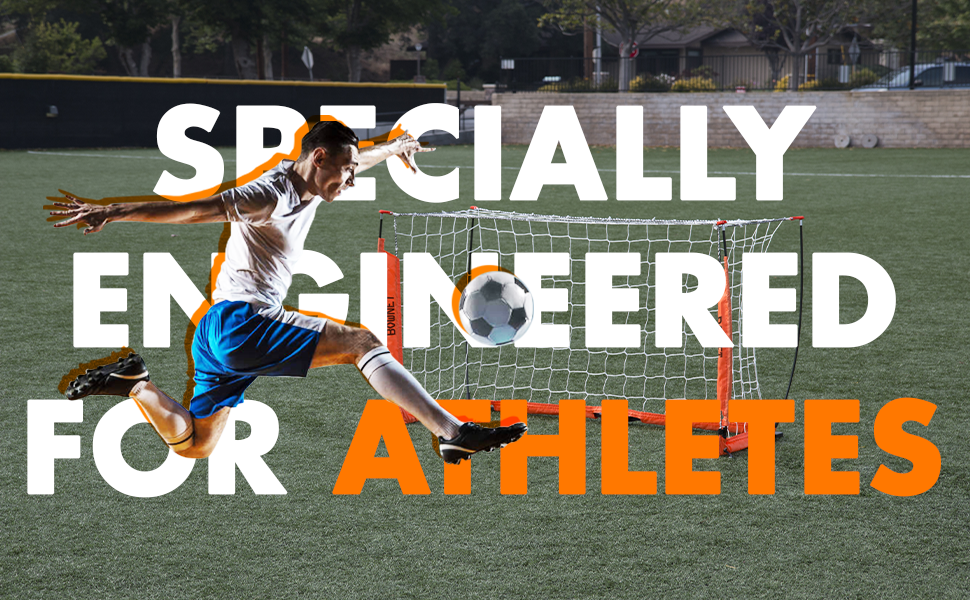 Portable Soccer Goal for Kids, 12x6 Folding