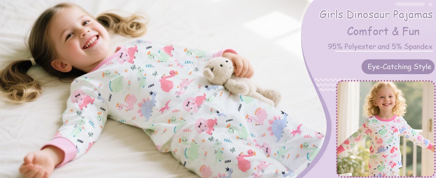 Kids Dinosaur Pajamas