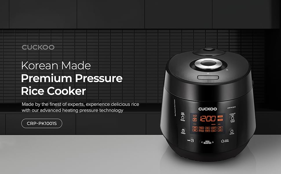 Korean Made Premium Pressure Rice Cooker