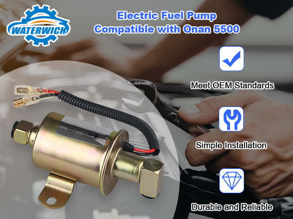 メル51872さん専用 Amazon.com: WATERWICH Fuel Pump Compatible with Cummins Onan