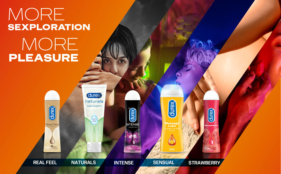 Buy Durex Lube Sensual Massage and Lubricant Gel for Men & Women