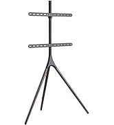 PrimeCables Easel Studio TV Floor Stand for Most 45"-65" Flat Panel TVs,Adjustable TV Mount with ...