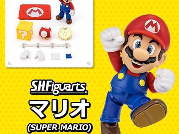 処分品フィギュアーツスーパーマリオ Amazon.co.jp: TAMASHII NATIONS S.H.フィギュアーツ スーパー
