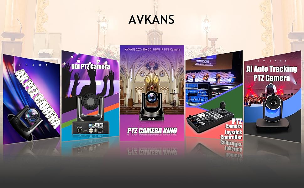 AVKANS PTZ Camera series