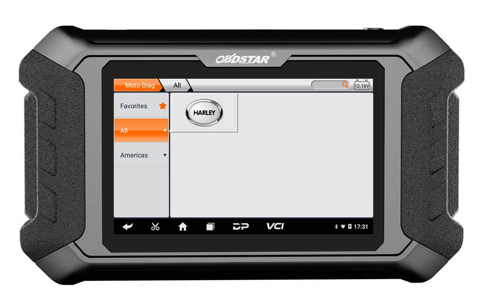 OBDSTAR Motorcycle Diagnostic Scanner for Harley Davidson