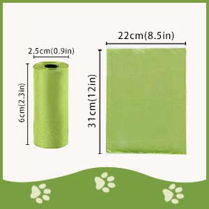 AiTodos 600pcs Dog Poop Bag