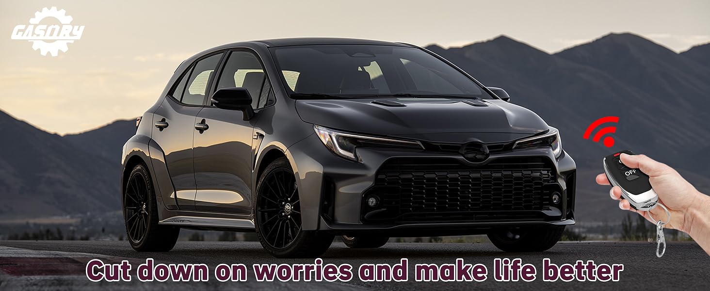 Gasoray Remote Battery Disconnect Switch 12V 240A Smart