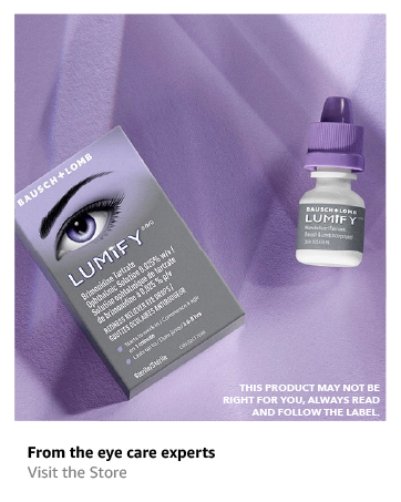 BAUSCH+LOMB LUMIFY 目薬 Lumify Eye Drops, Redness Reliever, 3.5mL : Amazon.ca